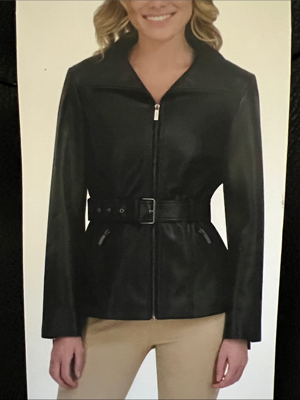 Kenneth Cole leather jacket